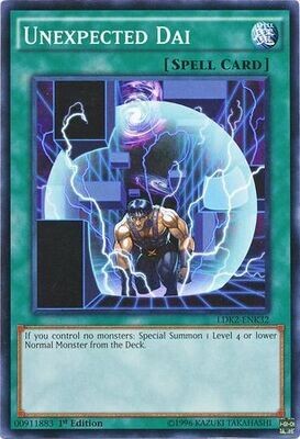 Unexpected Dai - LDK2-ENK32 - Common 1st Edition Legendary Decks II - Kaiba