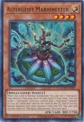 Altergeist Marionetter - MGED-EN091 - Rare 1st EditionMaximum Gold El Dorado 1st Edition Singles*español*