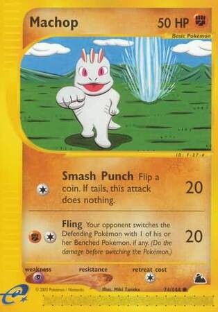 Machop - 74/144 - Common
Skyridge Singles