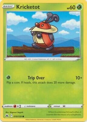GA Kricketot - 010/159 - Common
Crown Zenith Singles