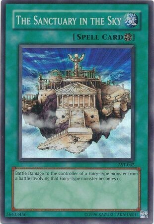 The Sanctuary in the Sky - AST-042 - Super Rare Unlimited
Ancient Sanctuary [AST] Unlimited Singles