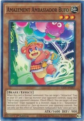Amazement Ambassador Bufo - LIOV-EN007 - Common 1st EditionLightning Overdrive: LIOV 1st Edition Singles *español*