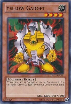 Yellow Gadget - DPYG-EN014 - Common Unlimited Duelist Pack: Yugi Unlimited Singles