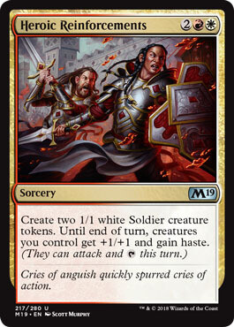 Heroic Reinforcements 217/280 - Magic 2019 (M19) (Español)