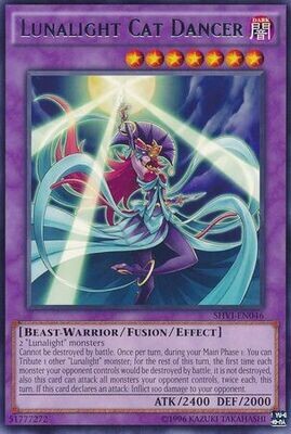 Lunalight Cat Dancer - SHVI-EN046 - Rare Unlimited
Shining Victories Unlimited Singles