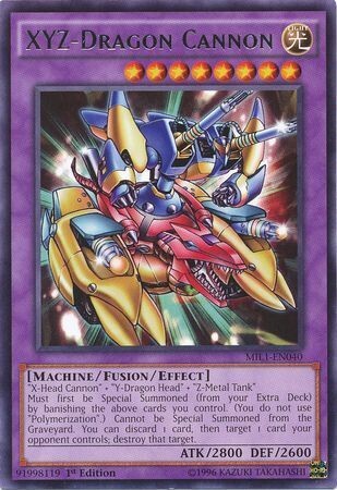 SH XYZ-Dragon Cannon - MIL1-EN040 - Rare 1st Edition
Millennium Pack 1st Edition Singles