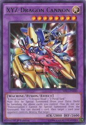 SH XYZ-Dragon Cannon - MIL1-EN040 - Rare 1st Edition
Millennium Pack 1st Edition Singles