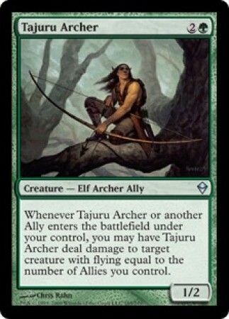 Tajuru Archer 185/249 - Zendikar Singles