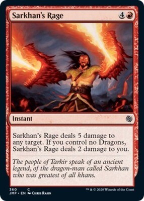 Sarkhan&#39;s Rage 360 Jumpstart Singles