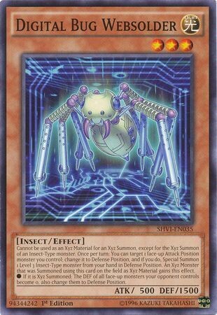 Digital Bug Websolder - SHVI-EN035 - Common 1st Edition Shining Victories 1st Edition Singles (espanol)