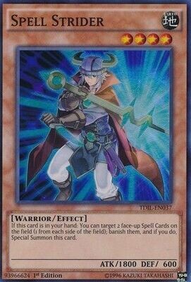 Spell Strider - TDIL-EN037 - Super Rare 1st Edition The Dark Illusion 1st Edition Singles
