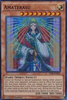 Amaterasu - TDIL-EN035 - Super Rare 1st Edition
The Dark Illusion 1st Edition Singles