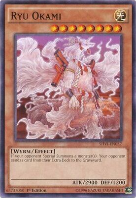 Ryu Okami - SHVI-EN037 - Common 1st Edition Shining Victories 1st Edition Singles