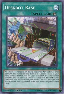 Deskbot Base - SHVI-EN068 - Common 1st Edition Shining Victories 1st Edition Singles (espanol)