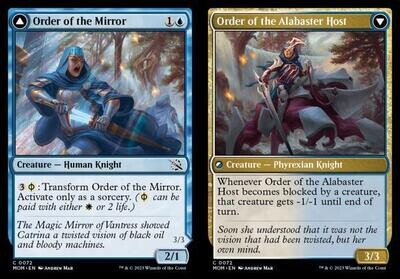 Order of the Mirror // Order of the Alabaster Host 0072
March of the Machine Singles