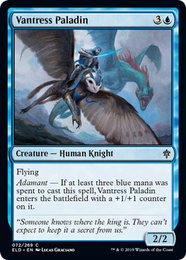 Vantress Paladin 072/269 - Throne of Eldraine Singles (Español)