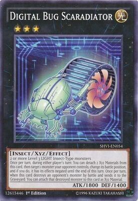 Digital Bug Scaradiator - SHVI-EN054 - Common 1st Edition
Shining Victories 1st Edition Singles -español-