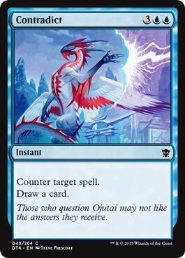 Contradict 049/264
Dragons of Tarkir Singles  (Español)