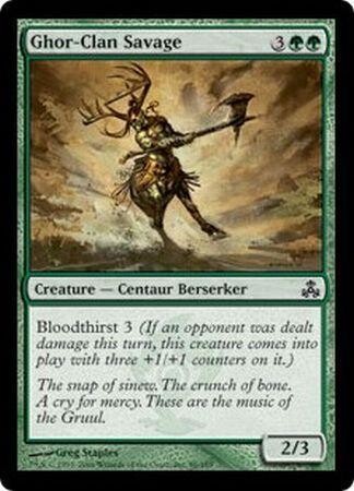 Ghor-Clan Savage
Guildpact Singles (Español)