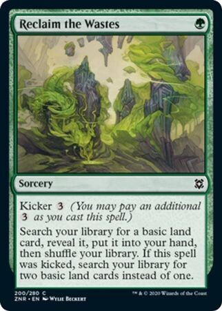 Reclaim the Wastes 200/280 - Zendikar Rising Singles