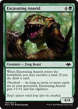 Excavating Anurid 163/254 Modern Horizons Singles (Español)