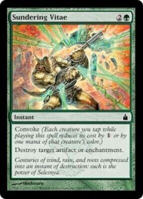 Sundering Vitae
Ravnica Singles