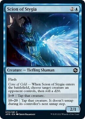 Scion of Stygia 070/281 - Adventures in the Forgotten Realms Singles