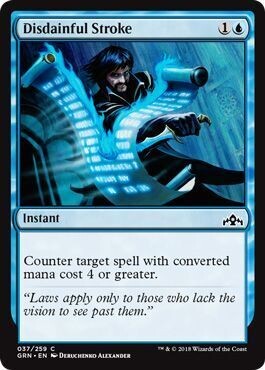 Disdainful Stroke 037/259 - Guilds of Ravnica Singles (Español)