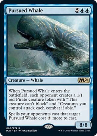 Pursued Whale 060/274 Magic 2021 (M21) Singles (Español)