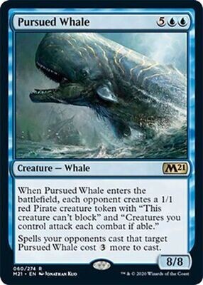 Pursued Whale 060/274 Magic 2021 (M21) Singles