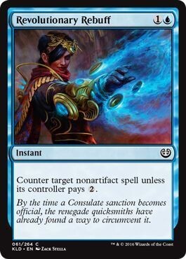 Revolutionary Rebuff 061/264
Kaladesh Singles