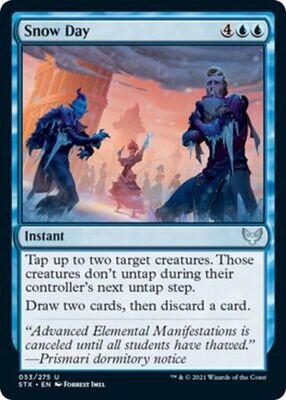 Snow Day 053/275 - Strixhaven: School of Mages Single (Español)