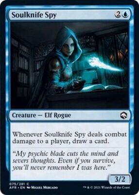 Soulknife Spy 075/281 - Adventures in the Forgotten Realms Singles