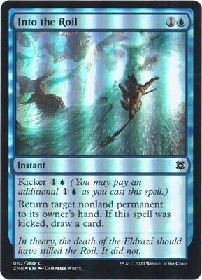 Into the Roil 062/280 - Foil
Zendikar Rising Foil Singles
  (Español)