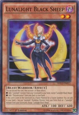 Lunalight Black Sheep - SHVI-EN011 - Common 1st Edition Shining Victories 1st Edition Singles (espanol)