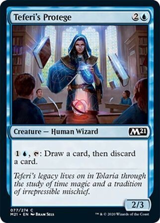 Teferi&#39;s Protege 077/274 - Magic 2021 (M21) Singles