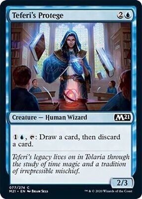 Teferi&#39;s Protege 077/274 - Magic 2021 (M21) Singles
