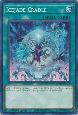 Icejade Cradle - MP22-EN218 - Common 1st Edition 2022 Mega-Tin: Pharaoh&#39;s Gods 1st Edition Singles (espanol)