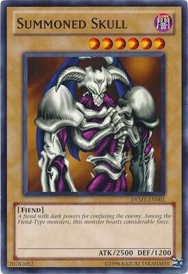 Summoned Skull - DEM1-EN001 - Common Yu-Gi-Oh! Promos: Other *Espanol*