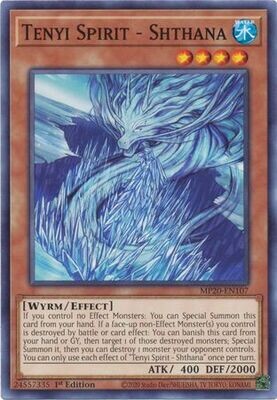 Tenyi Spirit - Shthana - MP20-EN107 - Common 1st Edition
2020 Mega-Tin: Lost Memories 1st Edition Singles *Espanol*