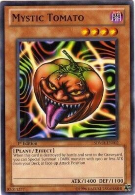 GA Mystic Tomato - SDMA-EN002 - Common 1st Edition Structure Deck: Marik 1st Edition Singles