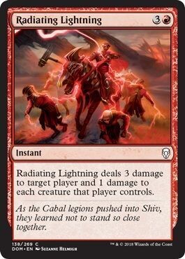 Radiating Lightning 138/269 Dominaria Singles