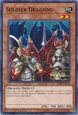 Soldier Dragons - CIBR-EN032 - Common 1st Edition Circuit Break 1st Edition Singles (español)