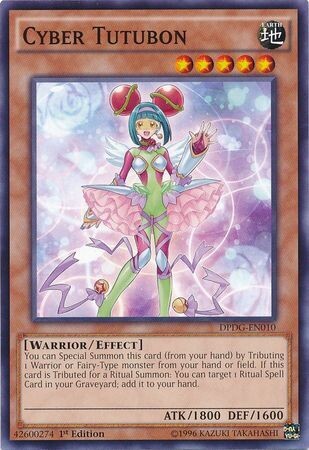 Cyber Tutubon - DPDG-EN010 - Common 1st Edition Duelist Pack: Dimensional Guardians Singles