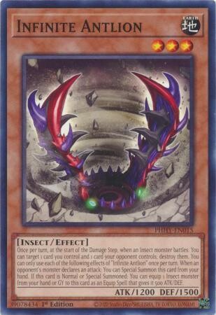 Infinite Antlion - PHHY-EN015 - Common 1st Edition Photon Hypernova 1st Edition Singles (Espanol)