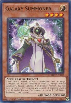 Galaxy Summoner - PHHY-EN002 - Common 1st Edition
Photon Hypernova 1st Edition Singles