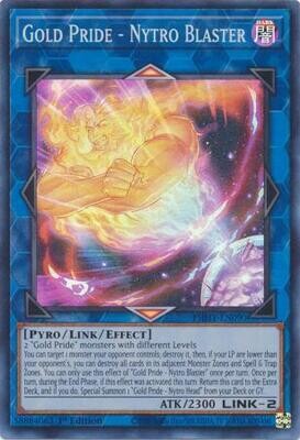 Gold Pride - Nytro Blaster - PHHY-EN090 - Super Rare 1st Edition Photon Hypernova 1st Edition Singles (espanol)