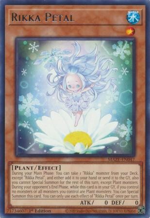 Rikka Petal - MAZE-EN047 - Rare 1st Edition Maze of Memories 1st Edition Singles