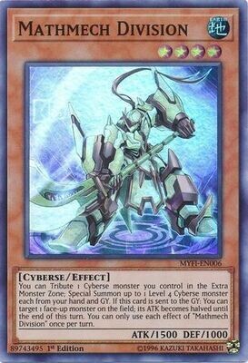 Mathmech Division - MYFI-EN006 - Super Rare 1st Edition
Mystic Fighters Singles