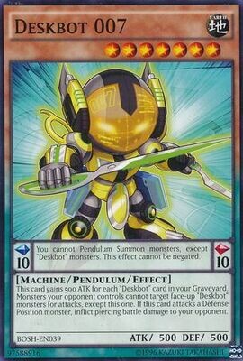 Deskbot 007 - BOSH-EN039 - Common Unlimited Breakers of Shadow Unlimited Singles